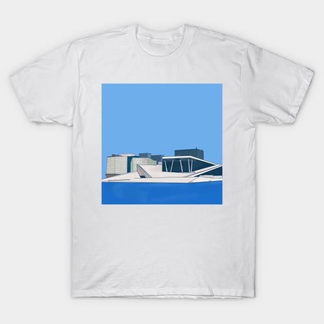 Oslo Norway T-Shirt by DiegoCarvalho